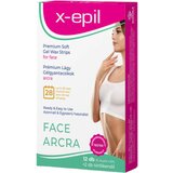 X EPIL - gotove vrhunske gel trake od smole (12 kom) - za lice | shoptok.hr