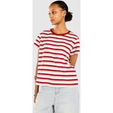 Blue Tomato Striped T-shirt burgandy / brown Cene