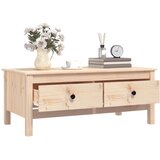  Stolić za kavu 100 x 50 x 40 cm od masivne borovine | shoptok.hr