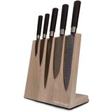 Grill King Stand magnetno stojalo za nože iz agavinega lesa | Shoptok.si