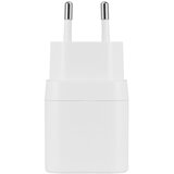 Deltaco Domači polnilec 1x USB-A 18 W, 1x USB-C PD 20 W, BELO | Shoptok.si