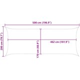  Jedro za sunce Svijetlo siva i bijela. 5 x 2 m | shoptok.hr