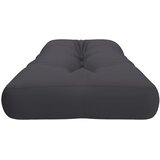  Jastuk za palete antracit 120 x 40 x 12 cm od tkanine | shoptok.hr