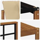  Set vanjskih sofa 9 kom. Prirodna i bež | shoptok.hr