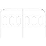 vidaXL Metalno uzglavlje bijelo 137 cm | shoptok.hr