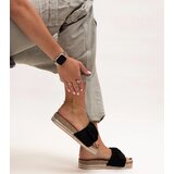 Gemre Black flip-flops on a chunky sole Peletra | Shoptok.si