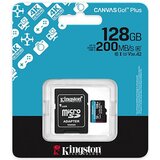 Kingston Spominska kartica microSDXC Canvas Go Plus 128 GB UHS‑I z adapterjem (SDCG4/128GB) | Shoptok.si