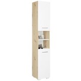 Mömax Visoka Omara Santino, Bela, Hrast | Shoptok.si