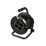 produžni kabel na koturu crni 4/15m ( 77811515 )