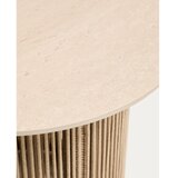 Kave Home Metalni okrugao vrtni stolić &amp;oslash; 55 cm Orosei &amp;ndash; Slike