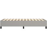  Okvir za krevet s oprugom svjetlosivi 90x190 cm od tkanine | shoptok.hr