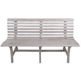 Garden Pleasure Siva drvena vrtna klupa Mandalay - | shoptok.hr