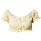 NLY by Nelly Majica rumena / zelena / bela | Shoptok.si
