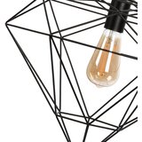 Toolight viseća svjetiljka diamond metal loft black APP563-1CP | shoptok.hr