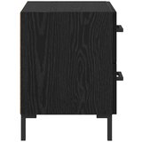  Noćni ormar s ladicama 2 pcs Crni hrast 40 x 35 x 47 5 cm | shoptok.hr