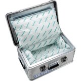 Zarges Varnostni zaboj AKKU SAFE, DxŠxV 600 x 400 x 250 mm, aluminij | Shoptok.si