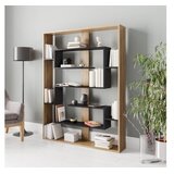 Hanah home Esteban Crna Ud polica za knjige 120x156x22cm, smeđe-crna | Eponuda.ba
