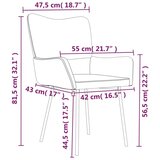  Jedilni stoli 2 kosa temno siv žamet, (20699697) | Shoptok.si