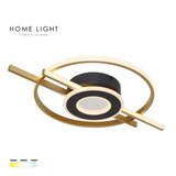 HOME LIGHT solea 83 plafonska svetiljka 30W cct crna/zlato Cene