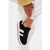 EVENTO Women Sneakers Made Of Eco Suede Black Arlenina | Shoptok.si