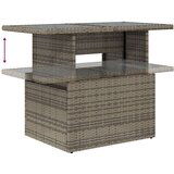  Set od 9 dijelova vrtni kauč s jastučićima siva poli ratan | shoptok.hr