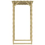 Pergole s krovom 3 kom 100 x 90 x 200 cm impregnirana borovina | shoptok.hr