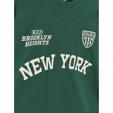 Sinsay Predimenzionirana pamučna majica kratkih rukava s natpisom New York | shoptok.hr