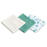 Sensillo Bambus pelene 3 kom dino zelena 70x80 | shoptok.hr