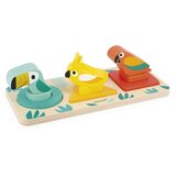 Janod drvena igra za umetanje my first shapes tropik | shoptok.hr
