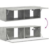 TV stenska omara Beton 60 x 31 x 29.5 cm Konstruiran les, (5000092205) | Shoptok.si