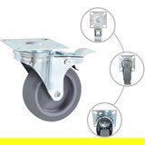 vidaXL Gibljiva kolesa 12 kosov 75 mm | Shoptok.si
