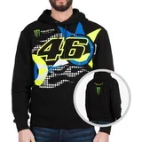 Valentino Rossi Monster Energy Sole Luna pulover s kapuco