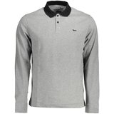 HARMONT &amp; BLAINE HARMONT & BLAINE LONG SLEEVE POLO SHIRT MAN GRAY | shoptok.hr