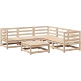 vidaXL 6-dijelni set vrtnih sofa od masivne borovine | shoptok.hr