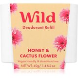 WILD Honey & Cactus Flower trdi deodorant nadomestno polnilo 40 g | Shoptok.si