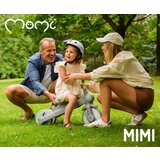 Momi MIMI otroška čelada, 47-58cm, nastavljiv obseg in trakovi, trpežni materiali, ultra lahka teža, 11 zračnikov, univerzalna oblika, zelena, (21713409) | Shoptok.si