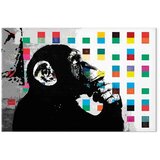  Slika - Banksy The Thinker Monkey 30x20 Premium Print | shoptok.hr