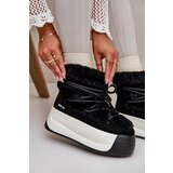 Big Star Women's Leather Snow Boots On Thick Sole With Fur Big Star | shoptok.hr
