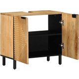 Maison Chic Kopalniški umivalnik - Umivalniška omarica Brown 62x33x58 cm Masivni les Mango, (21758915) | Shoptok.si