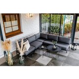Sit Sit Temno siv vrtni modularni kavč 234 cm Salve – | Shoptok.si