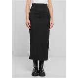 Urban Classics Women's ribbed skirt with high slit black | ePonuda.com