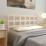 Maison Chic posteljno vzglavje - vzglavna omarica - nočna omarica 165,5x4x100 cm trdna borovina, (21705050) | Shoptok.si