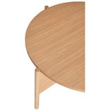 Hübsch Okrugli stolić za kavu u dekoru hrasta u prirodnoj boji ø 86 cm Heritage – | shoptok.hr