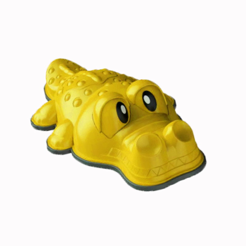 Senzorična pot rečni kamni Krokodil - rumena, (5000077379)