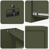Kabinet za datoteke Maslinasto zelena 44 x 50 x 106.5 cm | shoptok.hr