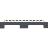 vidaXL Izvlečna dnevna postelja temno siva 80x200 cm žamet | Shoptok.si