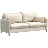 vidaXL Blazine za kavč 2 pcs krema 50 x 30 cm blago | Shoptok.si