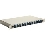 Equip 12-Port Fiber Optic Splice Box, SC Duplex, OS2, 1U, ped, Grey Cijene