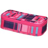 Spirit Roza ovalna peresnica Spirit: My Bag karirasta 23 x 10 cm | Shoptok.si