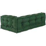  Jastučić za paletni kauč 3 pcs Zelena 120 x 80 x 38 cm Tkanina | shoptok.hr
